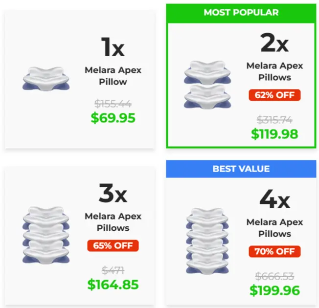 Melara Apex Pillow price